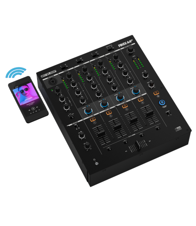 Reloop RMX-44 BT 4 Kanaals club DJ Mixer met bluetooth