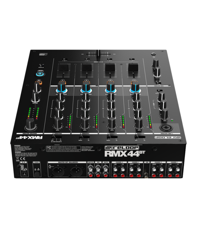Reloop RMX-44 BT 4 Kanaals club DJ Mixer met bluetooth