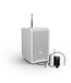LD Systems ANNY 8 BPH 8 Inch Draagbare Accu Speaker met draadloze headset en Bodypack Pure white