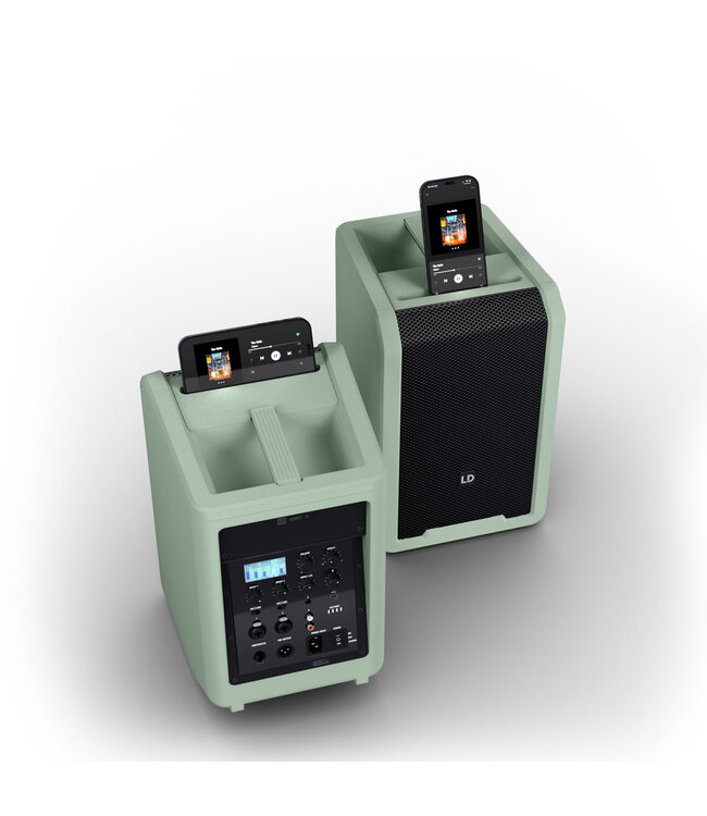 LD Systems ANNY 8 accu speaker Adventure Green