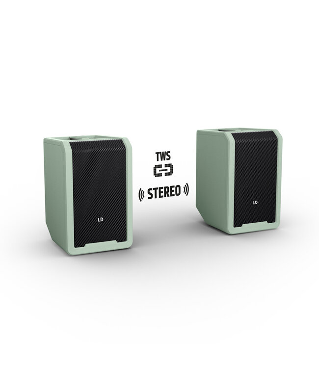 LD Systems ANNY 8 accu speaker Adventure Green