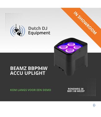 Beamz BBP94W accu Uplight