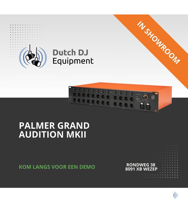 Palmer Grand Audition MKII speaker switch systeem