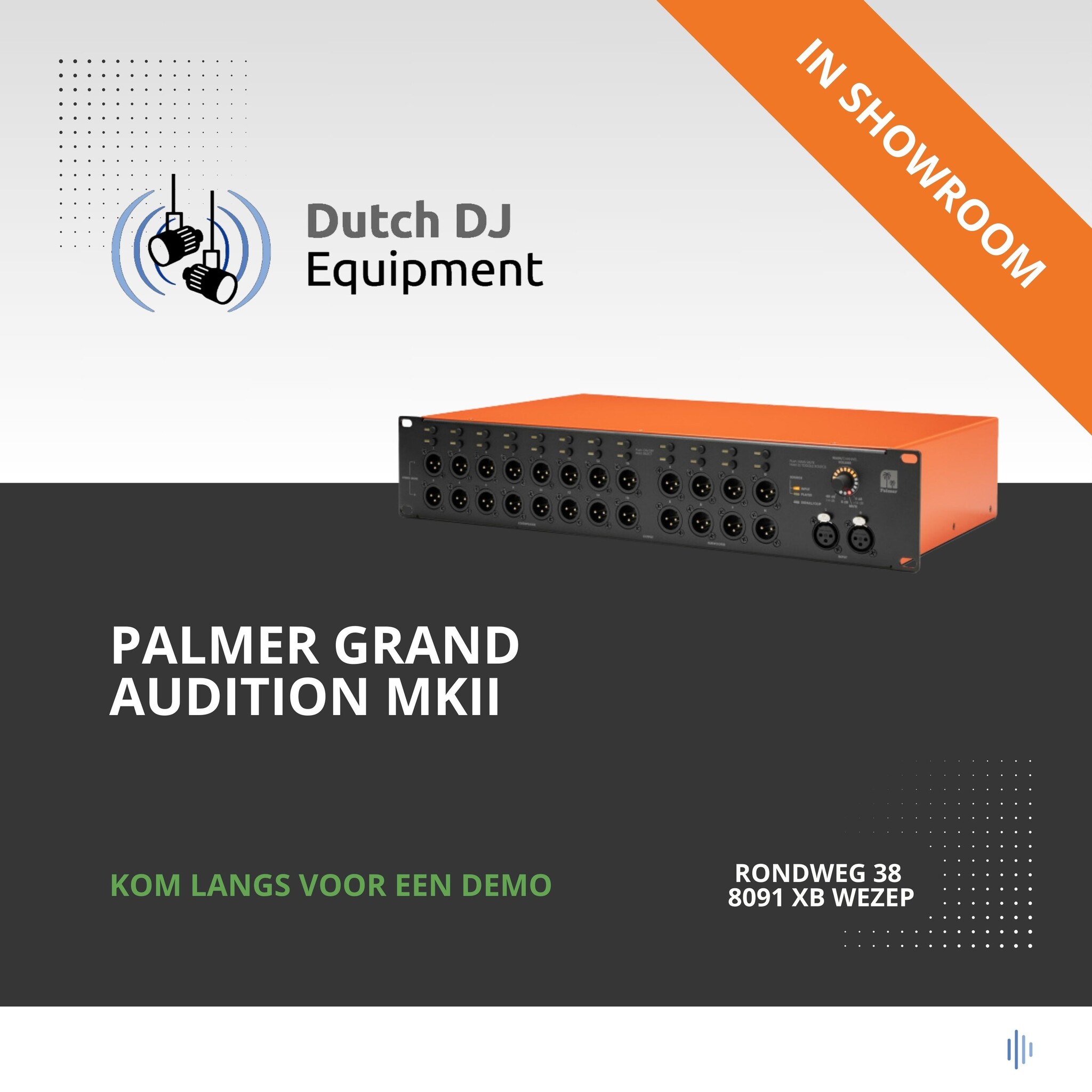 Palmer Grand Audition MKII speaker switch systeem