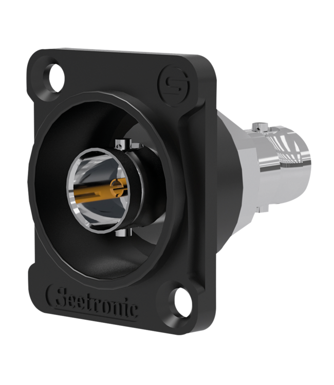 BNC Chassis 12G inbouwplug