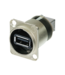 USB D-size voor inbouw van usb aansluiting
