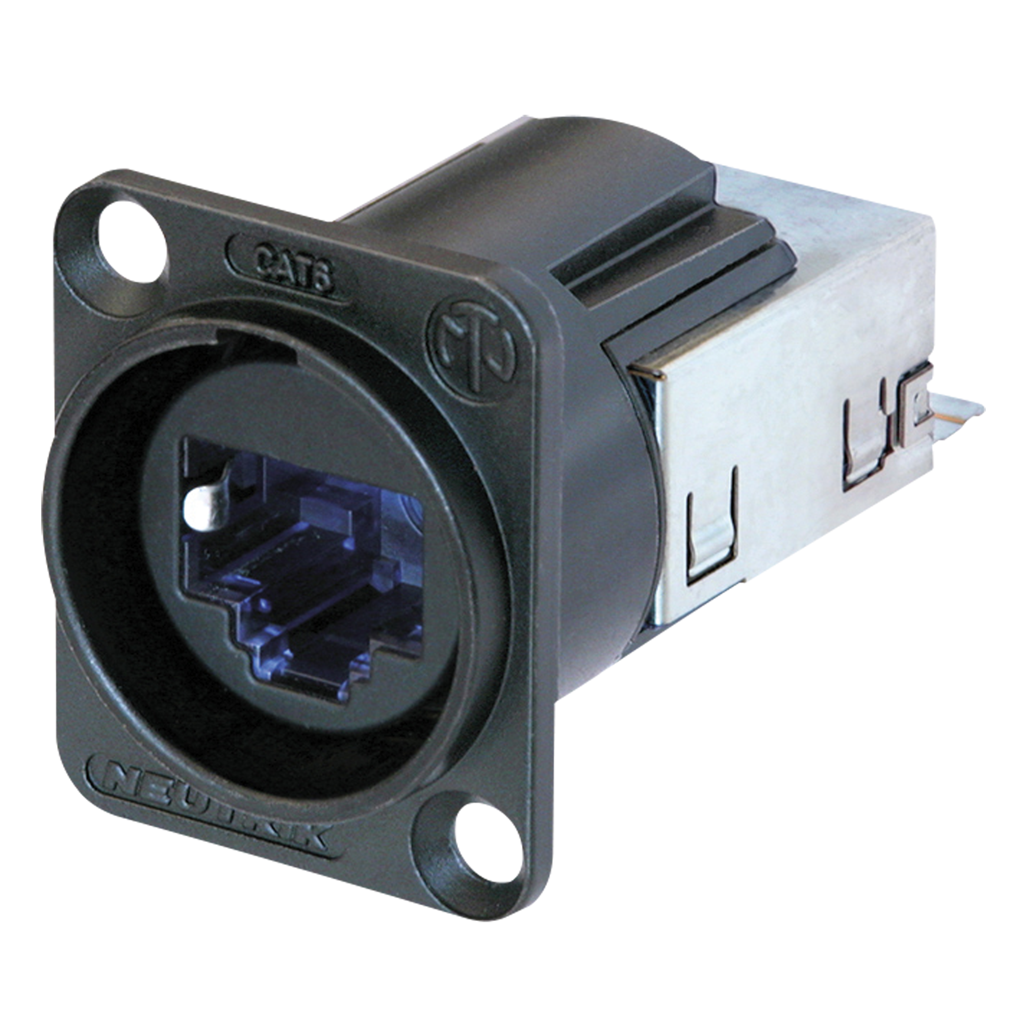 Neutrik Neutrik etherCON CAT6 D-size inbouwplug ethernet