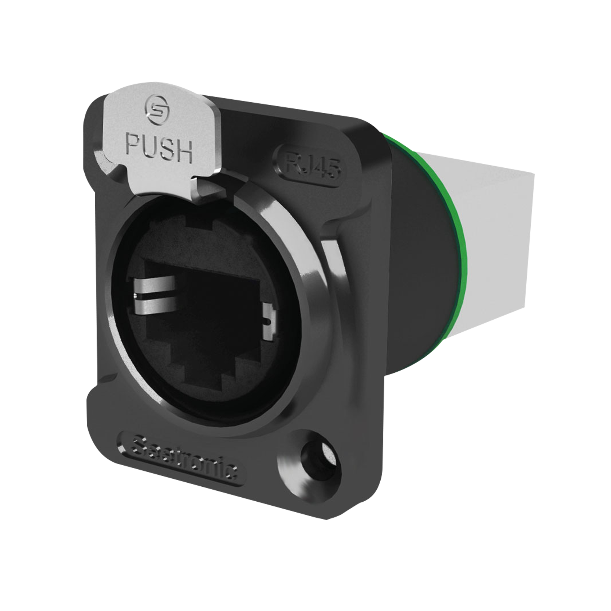 RJ45 Chassis ethernet inbouwplug