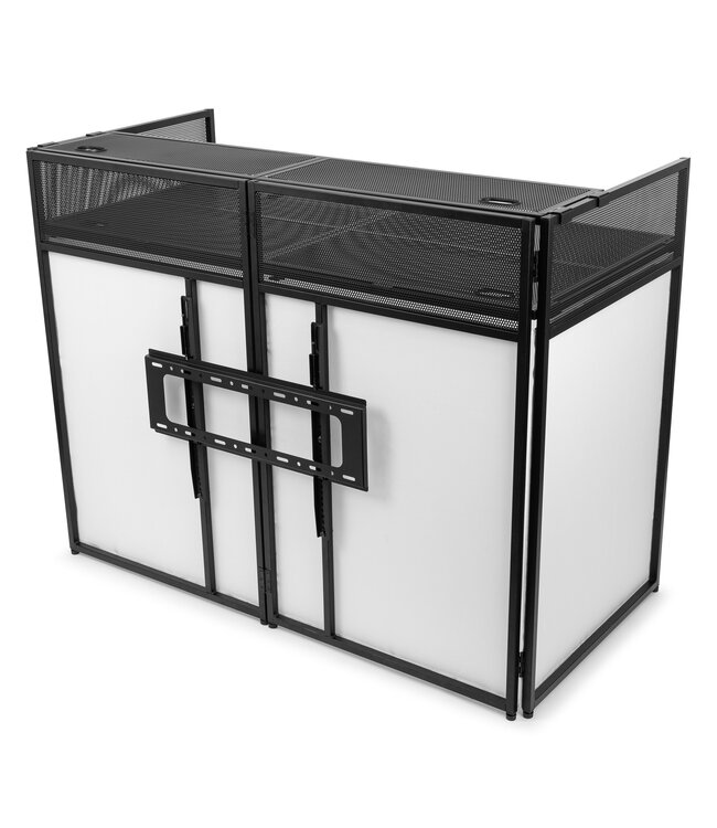 Vonyx DB6 inklapbare Dj booth XL met tv bracket
