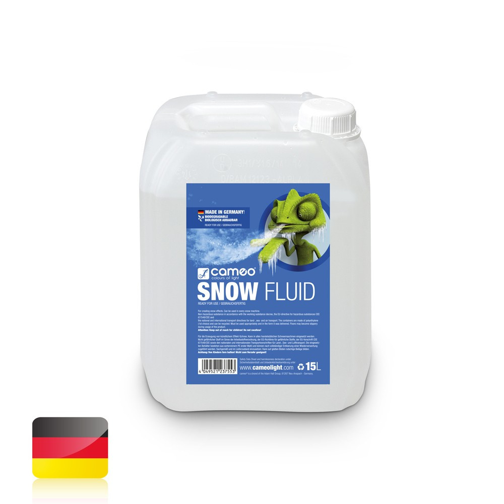 Cameo sneeuw vloeistof 15 liter