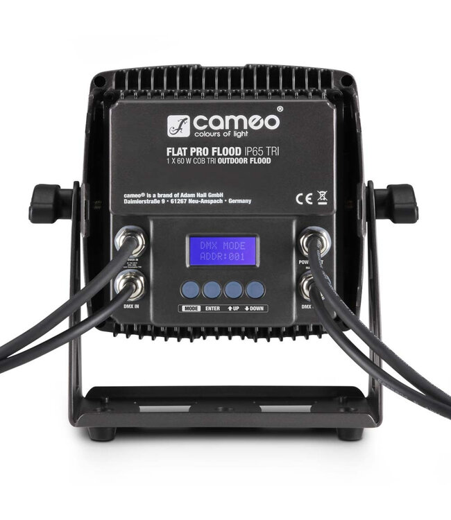 Cameo flat pro floodlight IP65 tri COB RGB