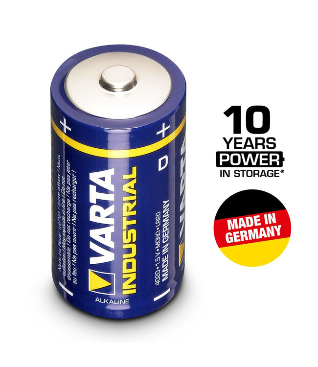 Mono D batterij 1,5V - prijs per 4 stuks