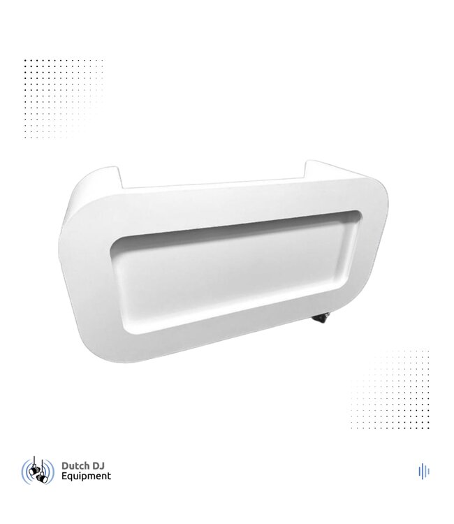 DDEQ stijlvolle led DJ booth curved - op bestelling gemaakt. Vraag om een demo