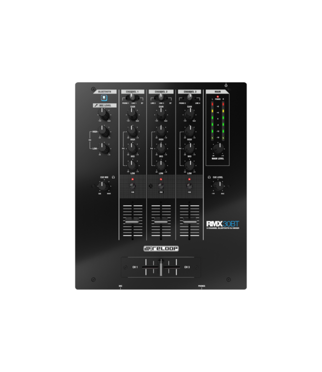 Reloop RMX-30 BT 3 kanaals mixer met bluetooth