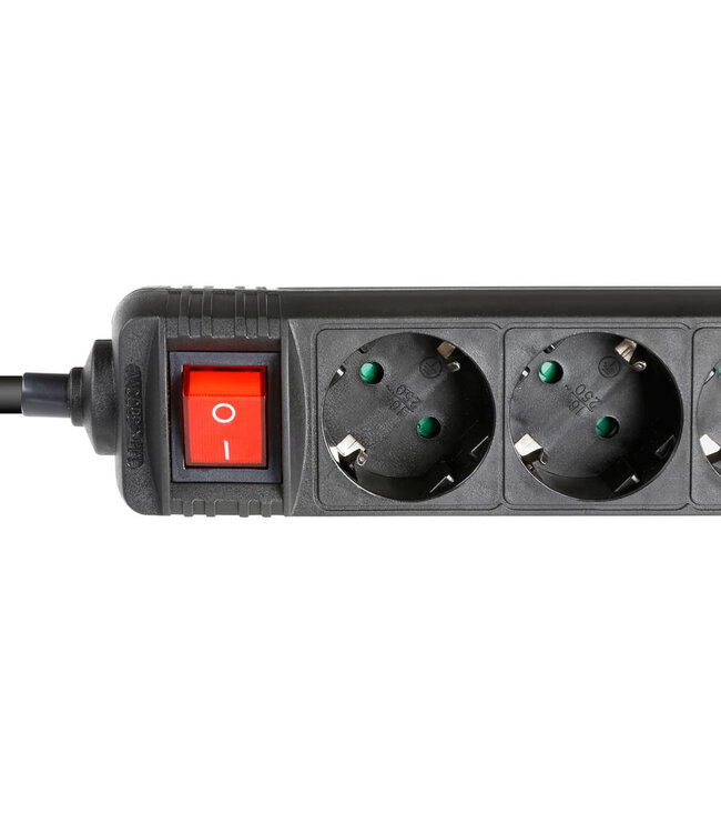 Adam hall PDU 6S stekkerdoos met switch