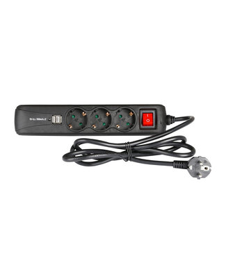 Adam Hall Adam Hall Cables AH PDU 3S USB stekkerdoos