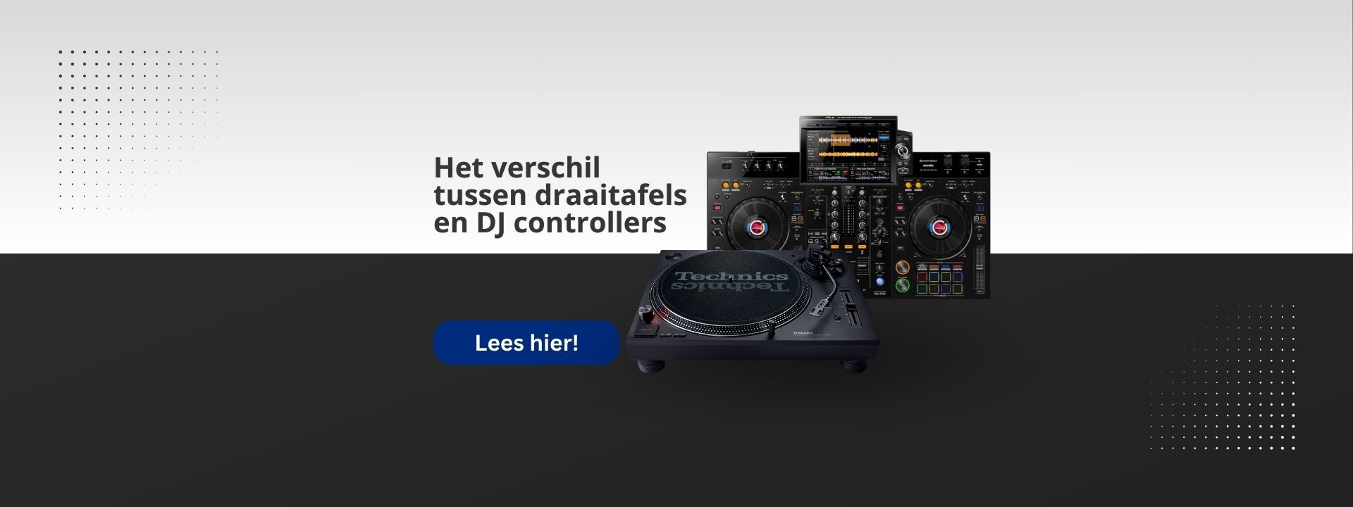 Wat is het verschil tussen DJ controllers en draaitafels?