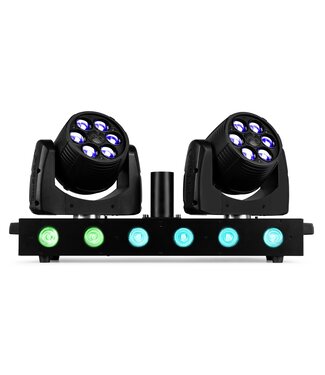 Beamz Fuze Twin led wash movinghead Bar