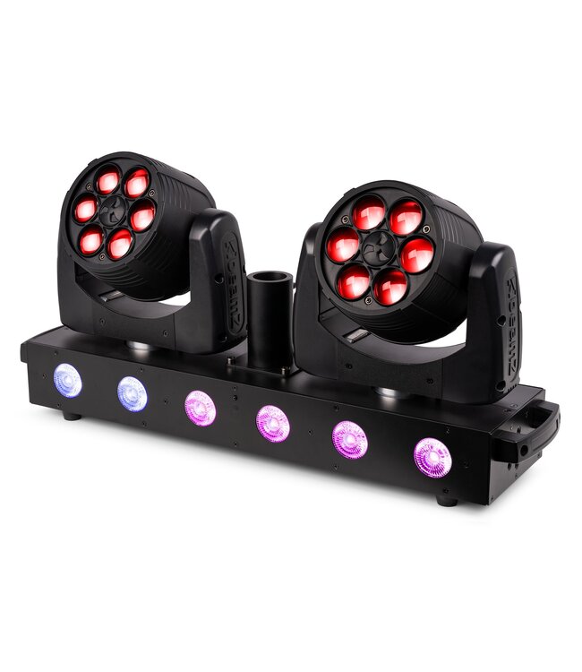 Beamz Fuze Twin led wash movinghead Bar