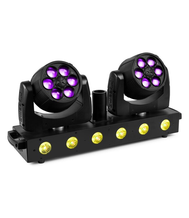 Beamz Fuze Twin led wash movinghead Bar