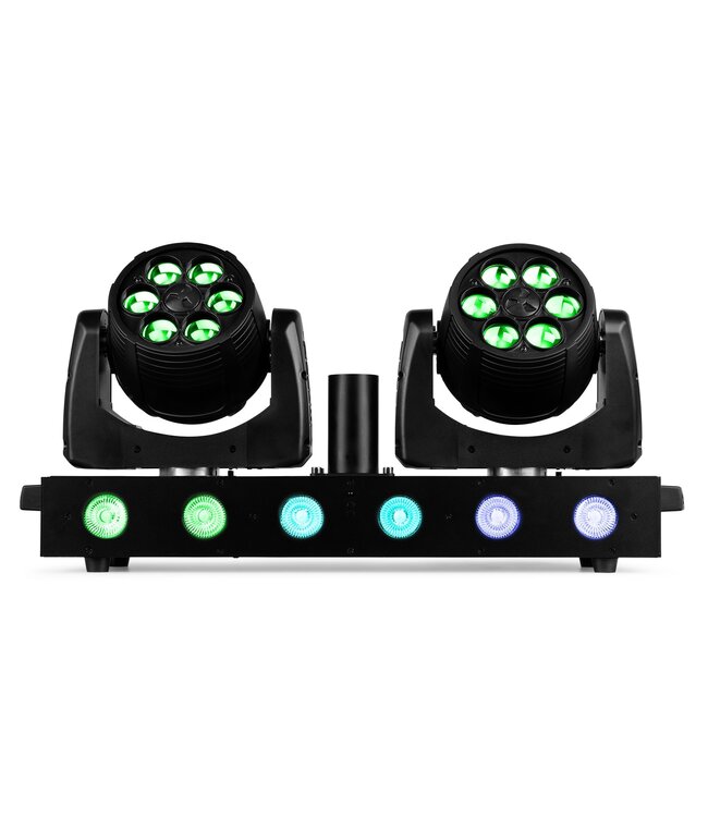 Beamz Fuze Twin led wash movinghead Bar