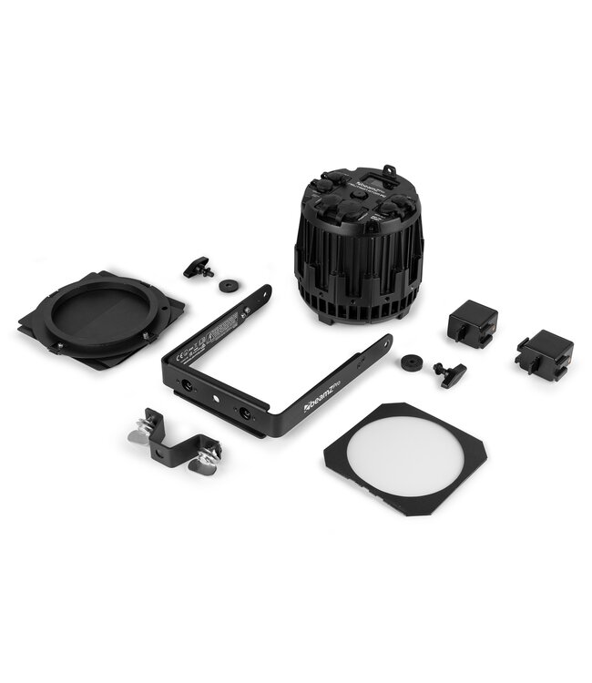 Beamz Neutron Atom RGBAL + RGB blinder