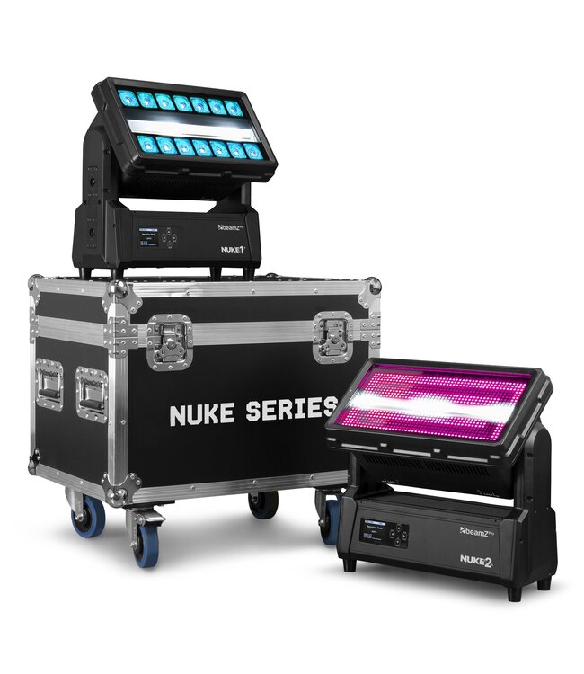 Beamz FLCNK02 flightcase voor 2x Nuke