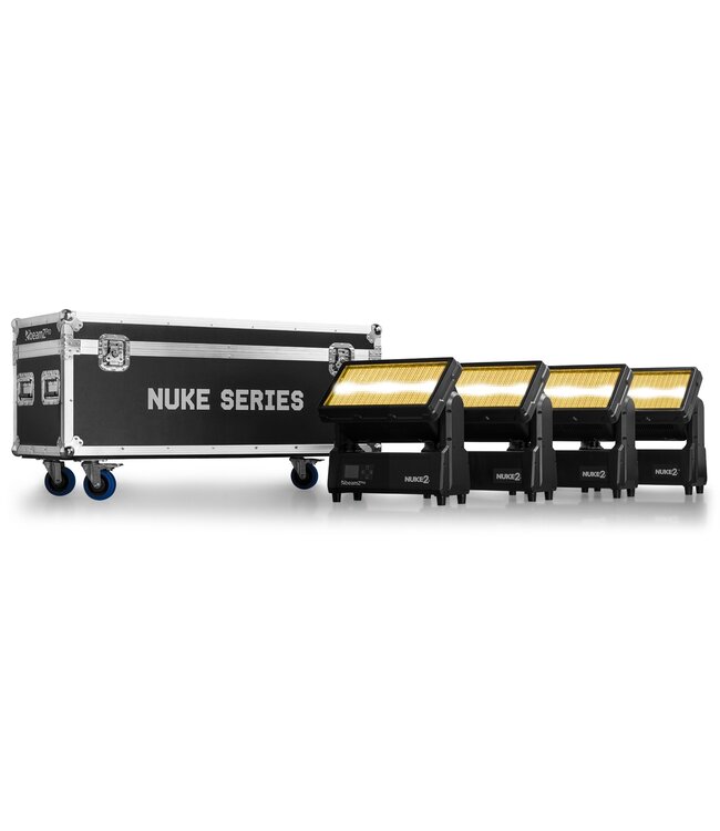 Beamz FLCNL04 flightcase 4x nuke