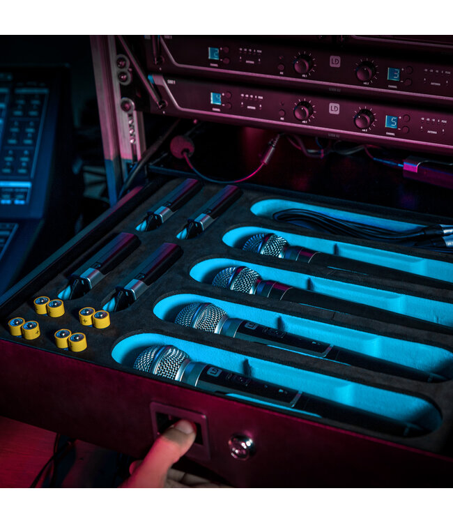 Adam hall rack inlay microphone 02