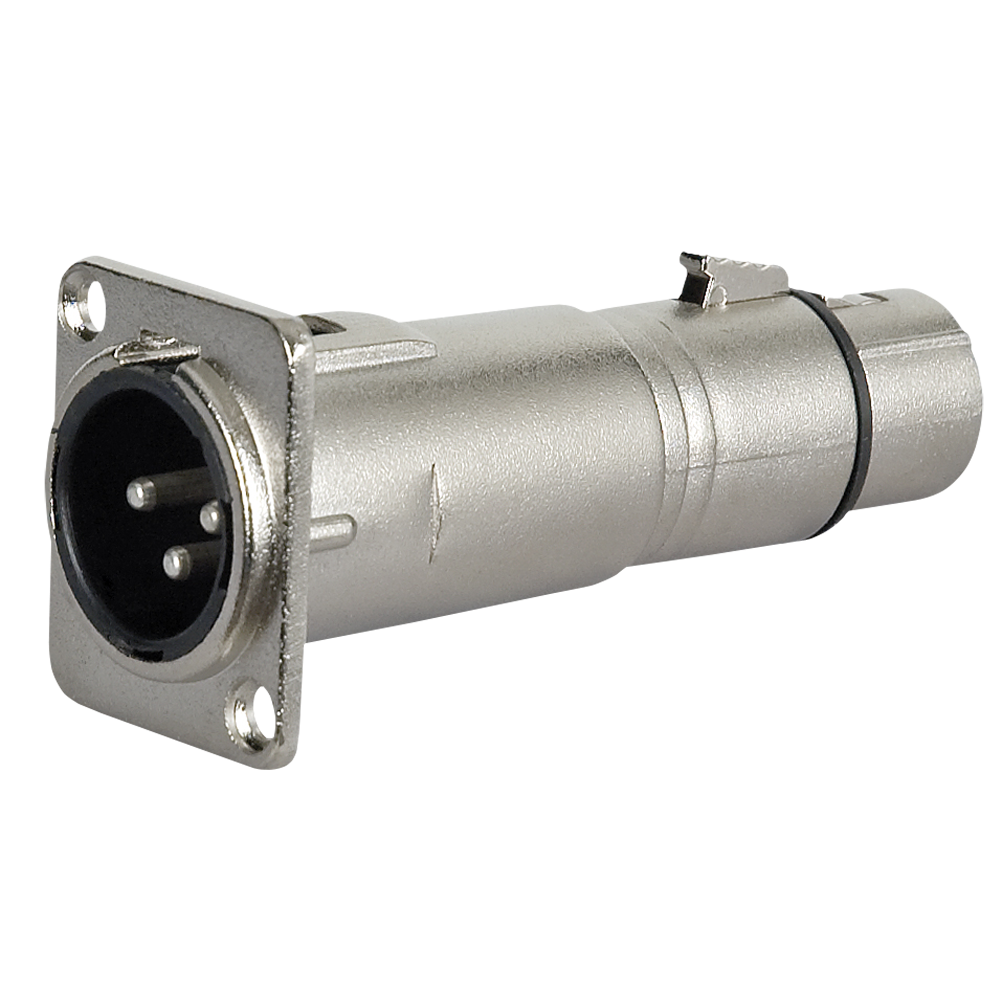 DAP DAP FLA51 - XLR 3P male - XLR 3P female chassis inbouw