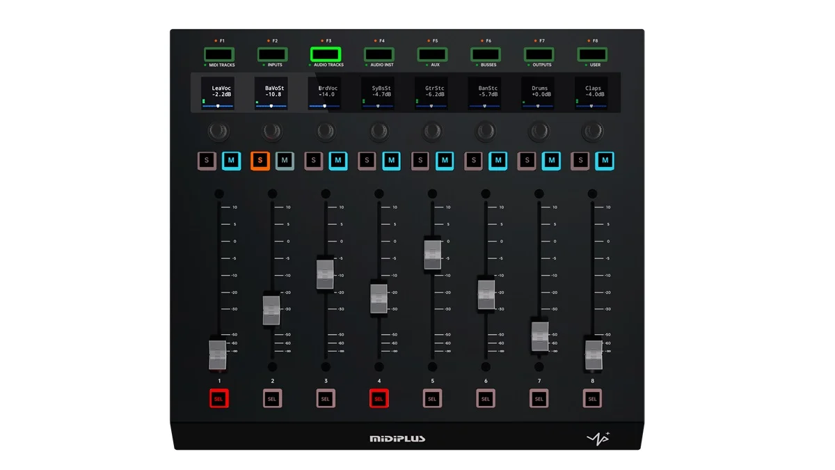 Midiplus Up+ DAW controller uitbreiding