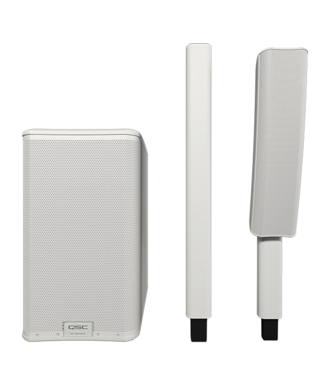 QSC KC12 kolomspeaker PA set 3000 watt