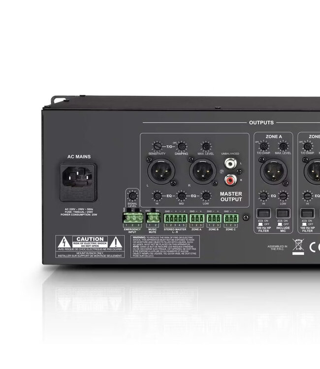 LD systems ZONE 624 zone mixer