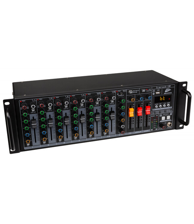 JB systems Liverack 10 19 inch rack mixer