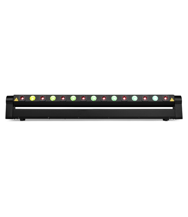 Beamz Hyaden moving ledbar met 7 led's en 8 laser beams