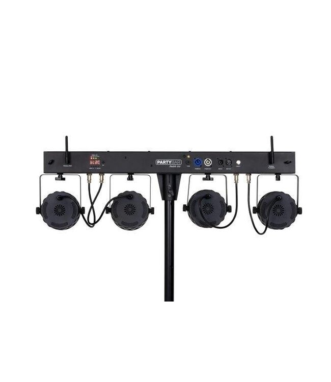 Colorkey PartyBar Mobile 150 4x led par + 4x Witte/UV LED’s