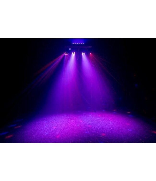 Colorkey PartyBar FX led rgb pars + led derby + laser en Uv spot