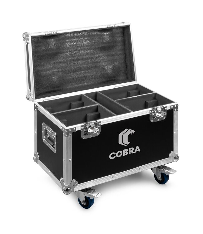 Beamz FC4COBRA flightcase voor 4x Cobra movingheads