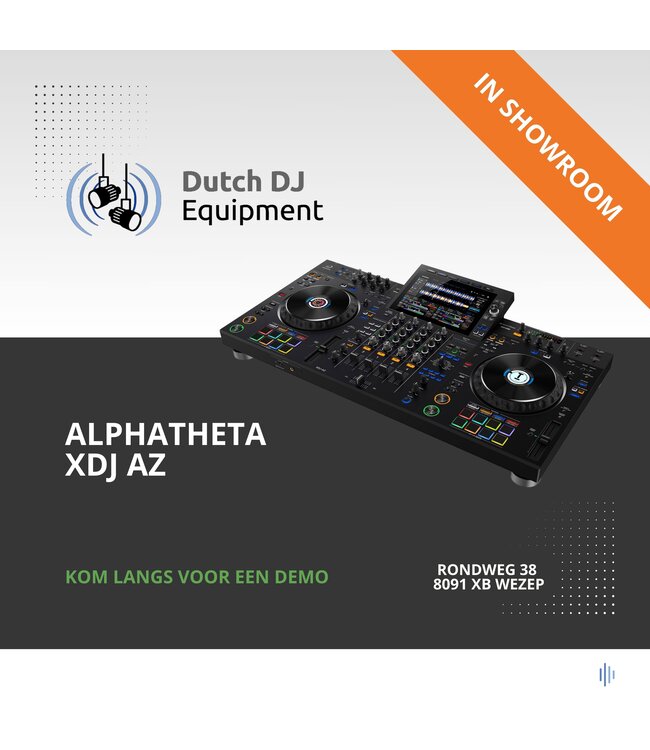 AlphaTheta XDJ-AZ  all-in-one DJ controller - Enkel leverbaar via B2B lease