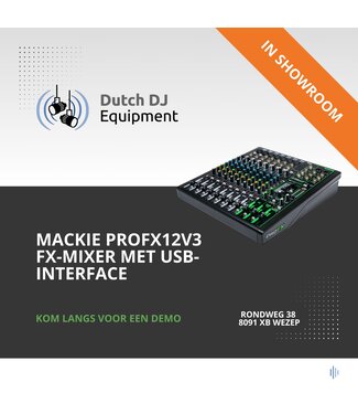 MACKIE ProFX12v3 FX-mixer met USB-interface