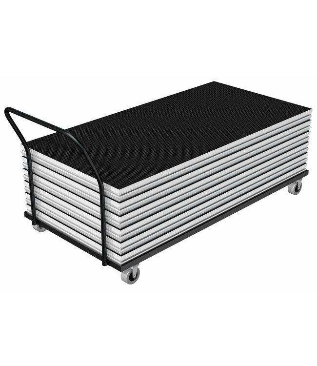 Power Dynamics trolley Deck750 podiumdelen horizontaal