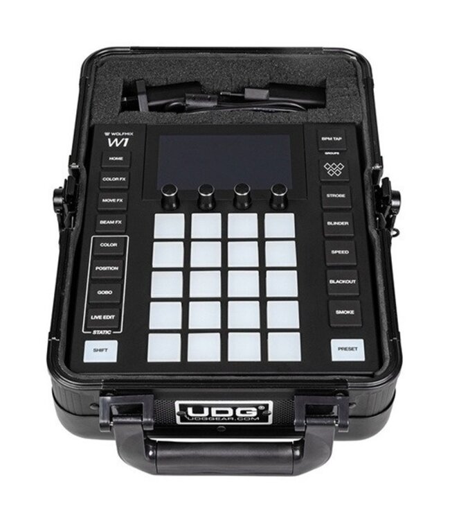 UDG Ultimate Pick Foam Flight Case Wolfmix W1 Black