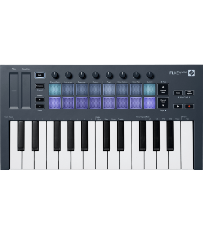 Novation FLKEY mini compact 25-mini-key MIDI keyboard