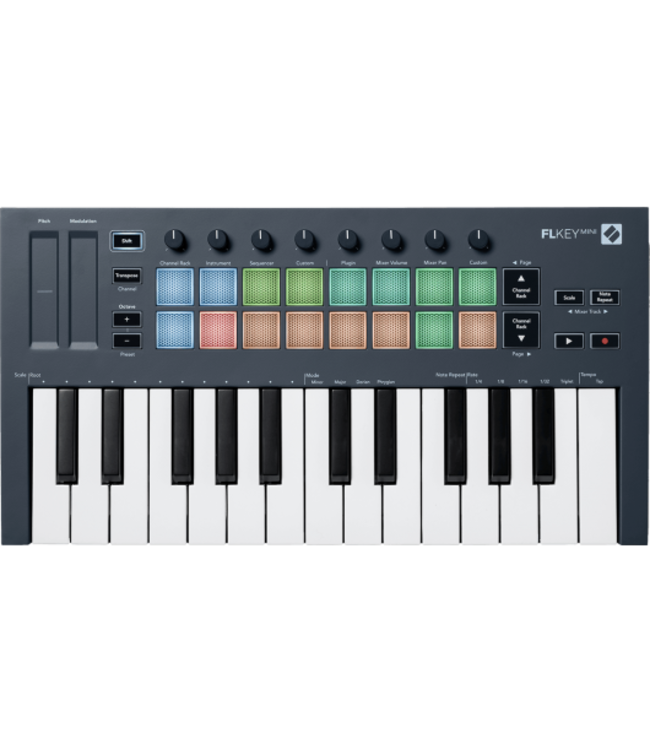 Novation FLKEY mini compact 25-mini-key MIDI keyboard