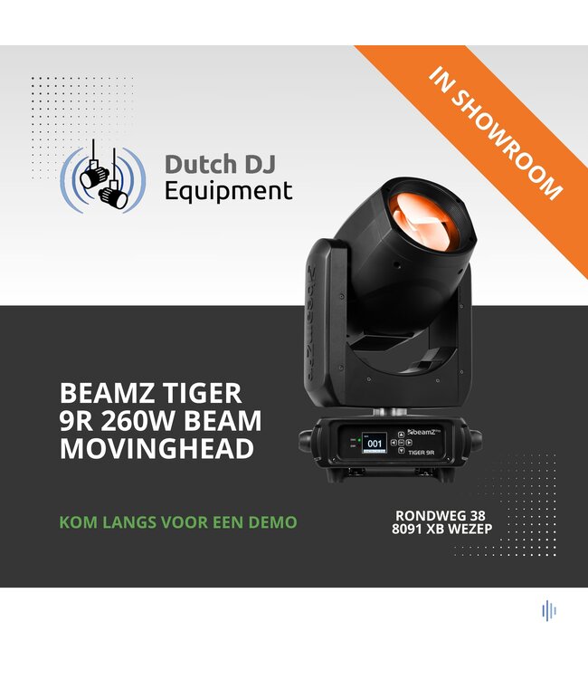 Beamz Tiger 9R 260W Beam Movinghead