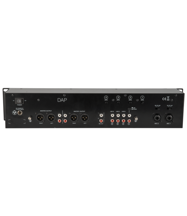 DAP IMIX-6.2 met bluetooth 7 kanaals mixer