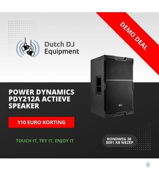 Power Dynamics  DemoDeal PDY212A 12'' actieve speaker
