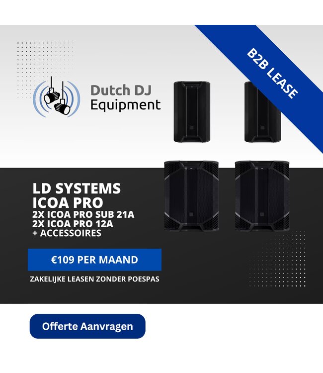 LD Systems ICOA Pro SUB 21A - 21 inch Actieve Subwoofer