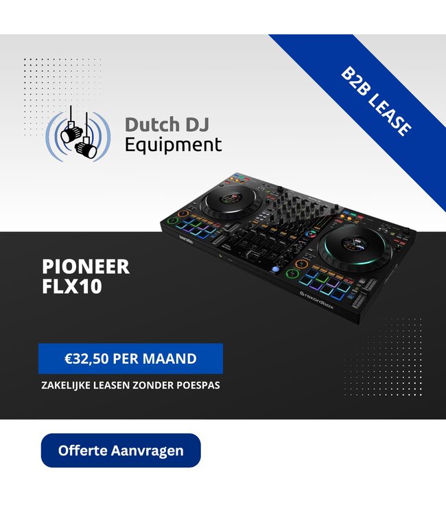 Pioneer DDJ FLX-10 4 kanaals DJ controller