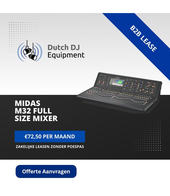 Midas M32 Live digitale full size mixer